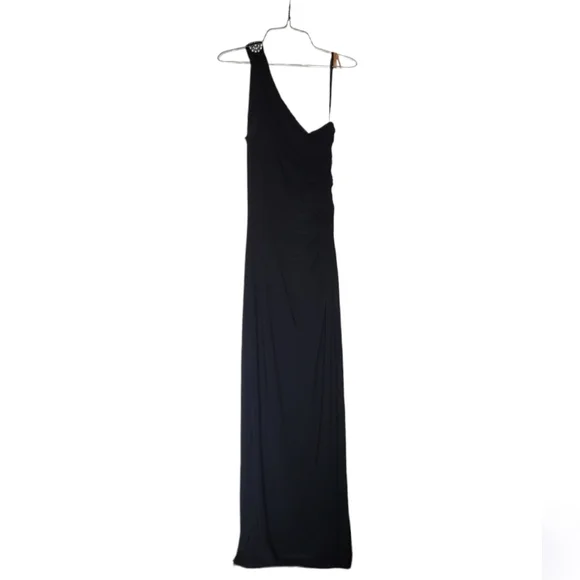 Lauren Ralph Lauren | Dresses | Lauren Ralph Lauren One Shoulder Black Dress  Size 2 | Poshmark